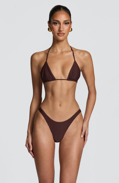 Jodie Bikini Bottom - Plum Brown