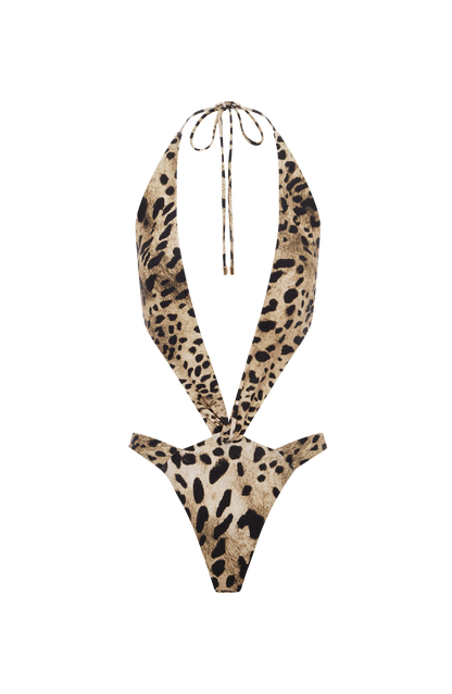 Stella Swimsuit - Leopard Print