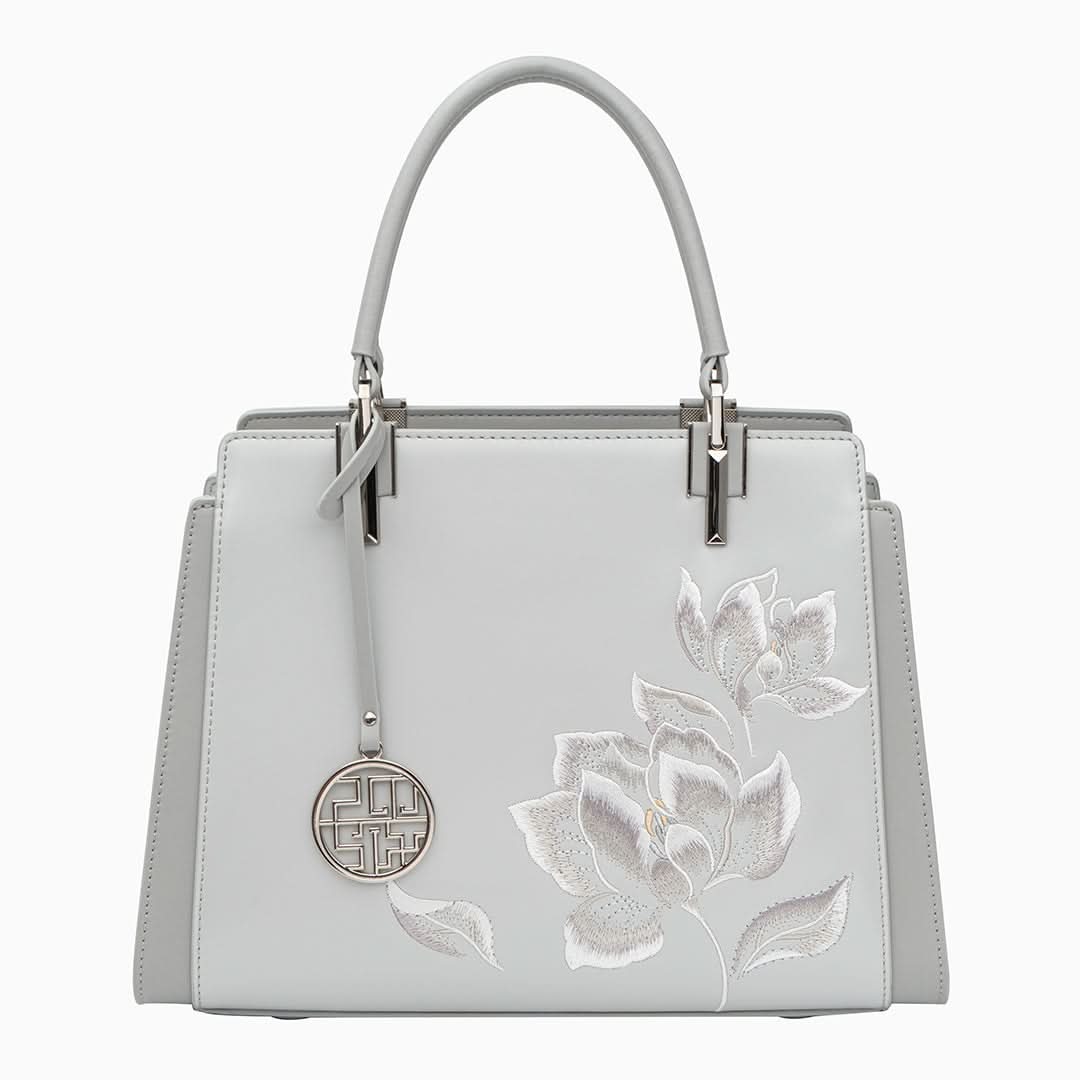 Cleo Genuine Leather Medium Tote Bag