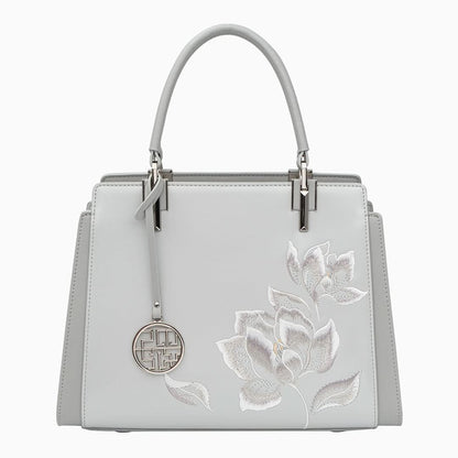 Cleo Genuine Leather Medium Tote Bag