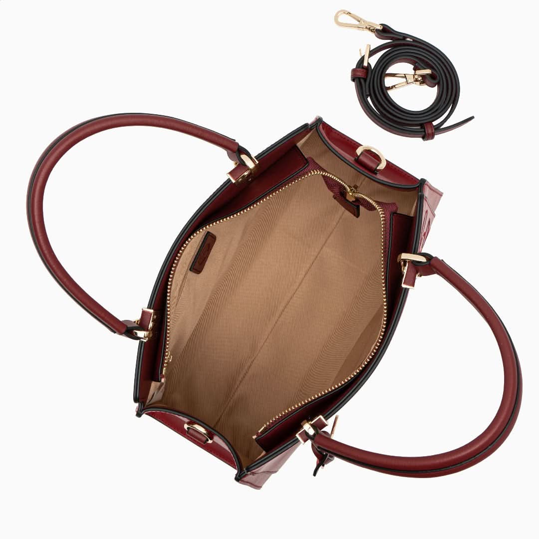 Cleo Genuine Leather Medium Tote Bag