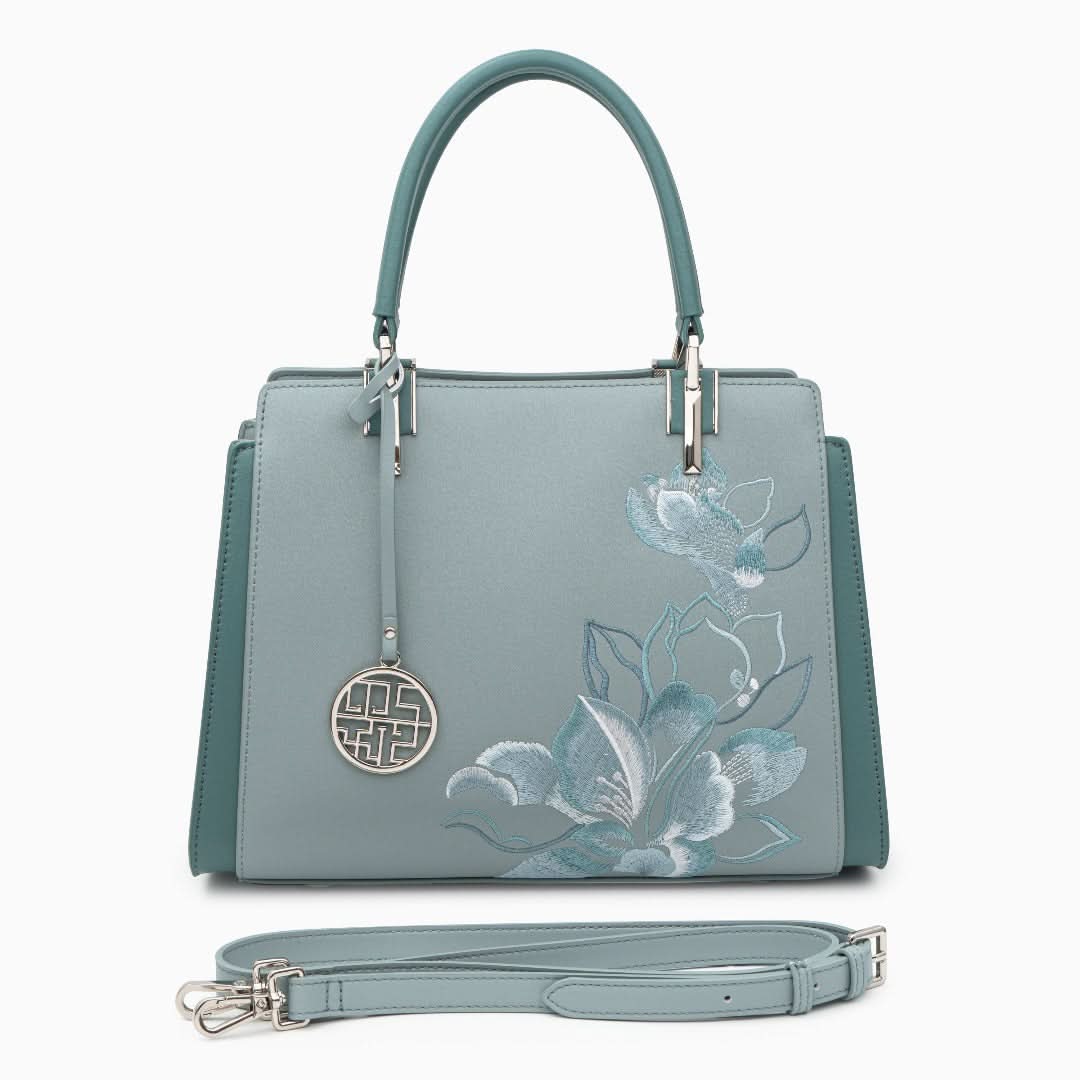 Cleo Genuine Leather Medium Tote Bag