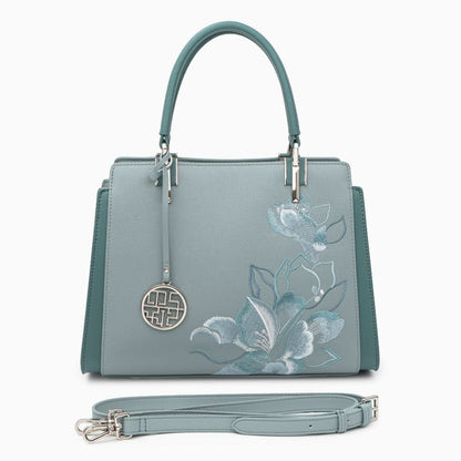 Cleo Genuine Leather Medium Tote Bag