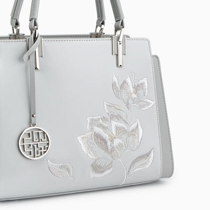 Cleo Genuine Leather Medium Tote Bag