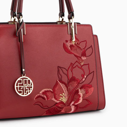 Cleo Genuine Leather Medium Tote Bag