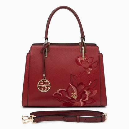 Cleo Genuine Leather Medium Tote Bag