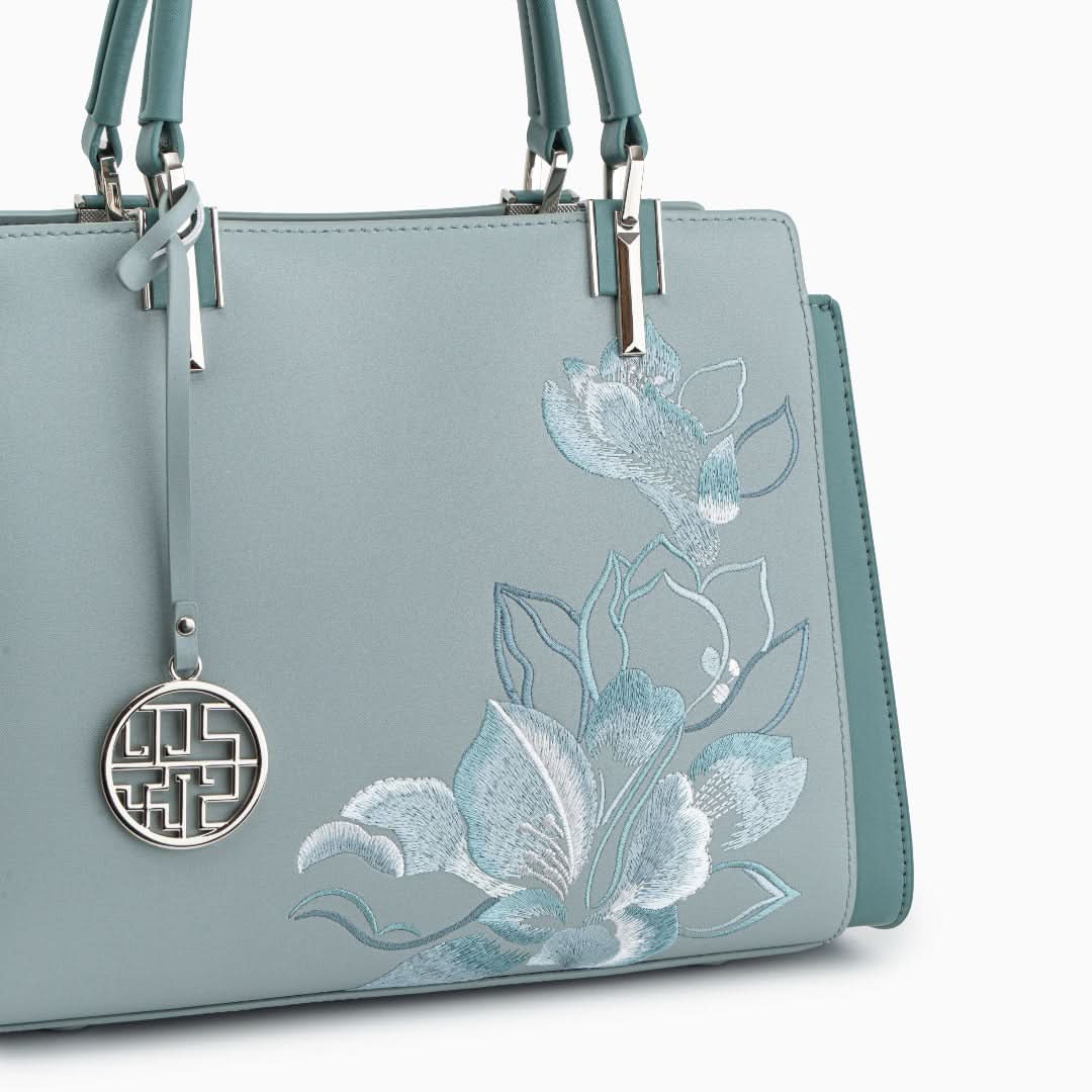 Cleo Genuine Leather Medium Tote Bag