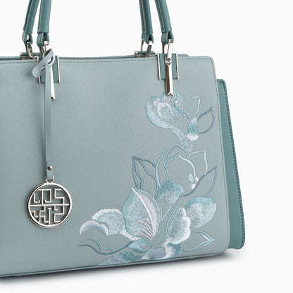 Cleo Genuine Leather Medium Tote Bag