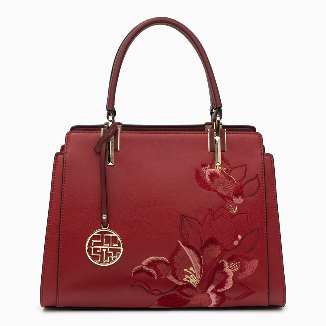 Cleo Genuine Leather Medium Tote Bag