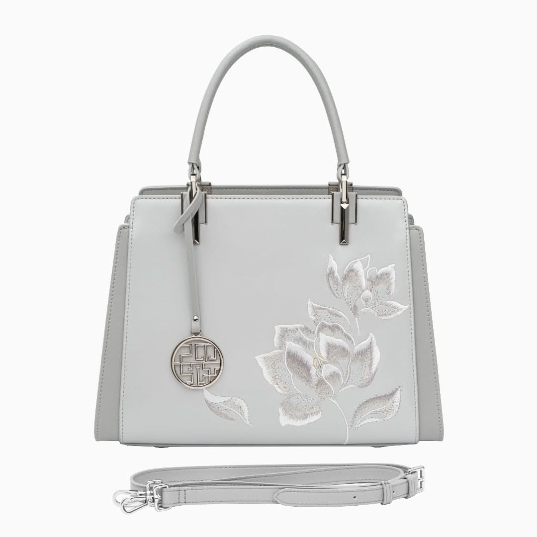 Cleo Genuine Leather Medium Tote Bag