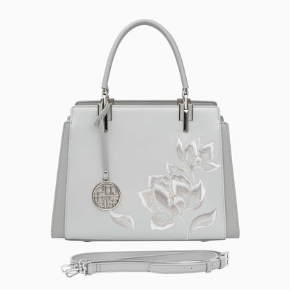 Cleo Genuine Leather Medium Tote Bag
