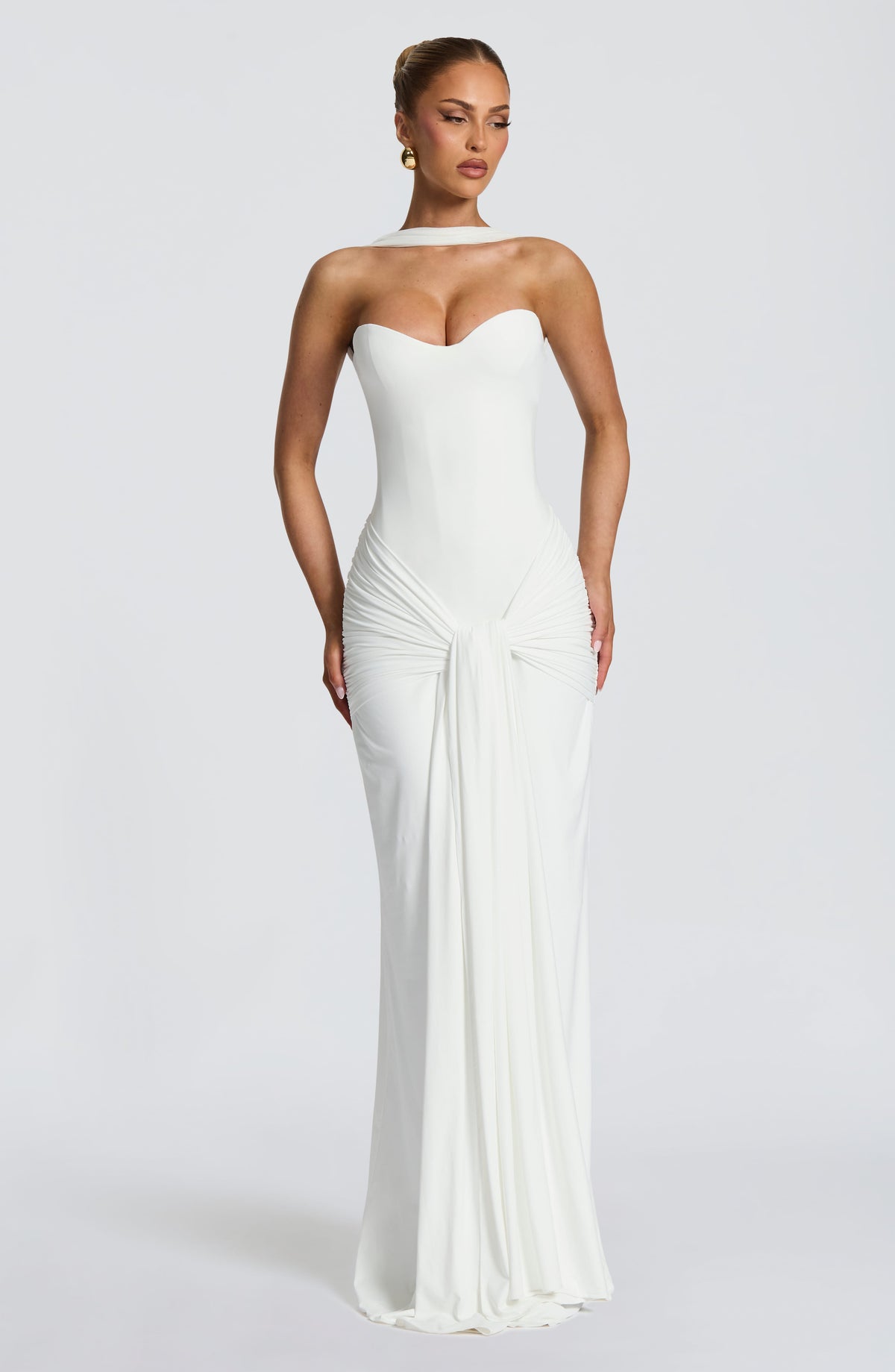 Gia Maxi Dress - Ivory