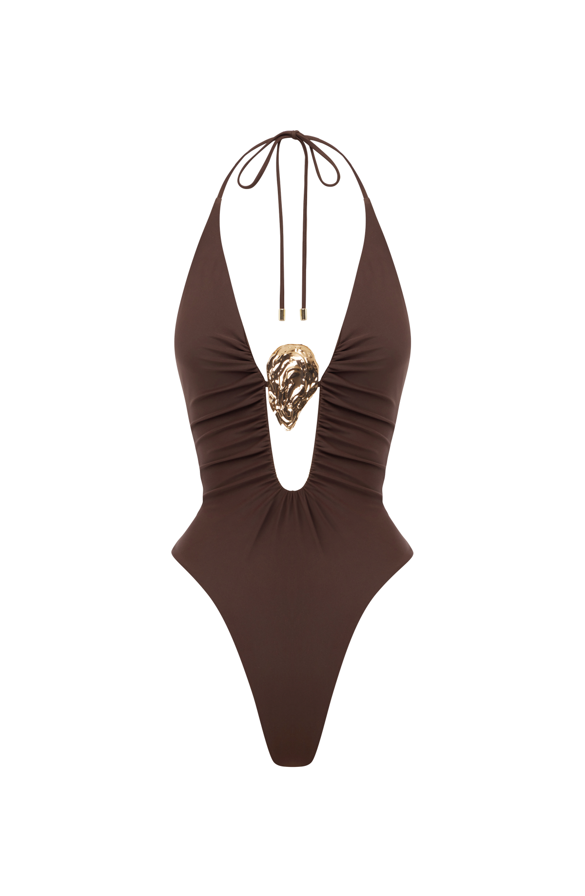 Joni Swimsuit - Plum Brown