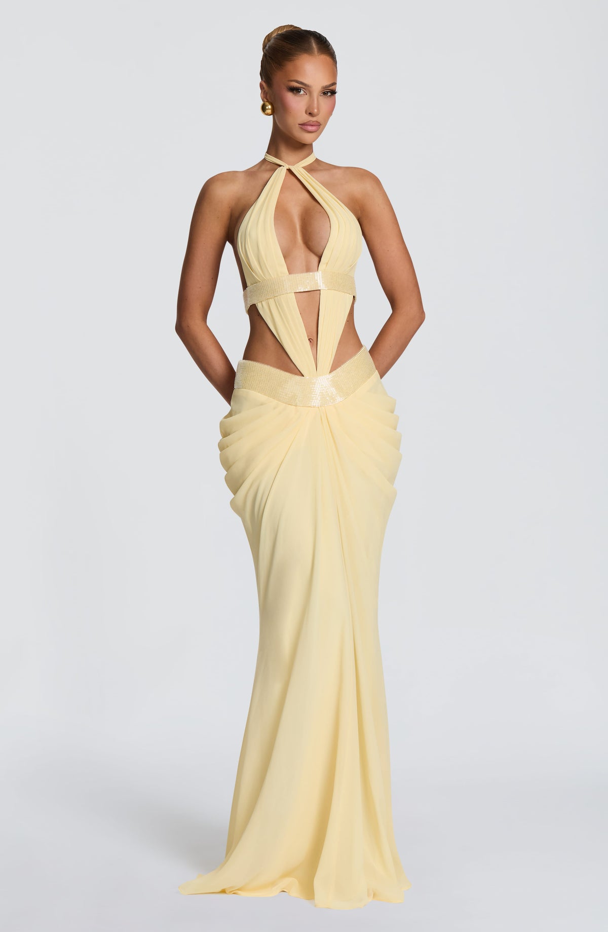 Sophie Maxi Dress - Lemon